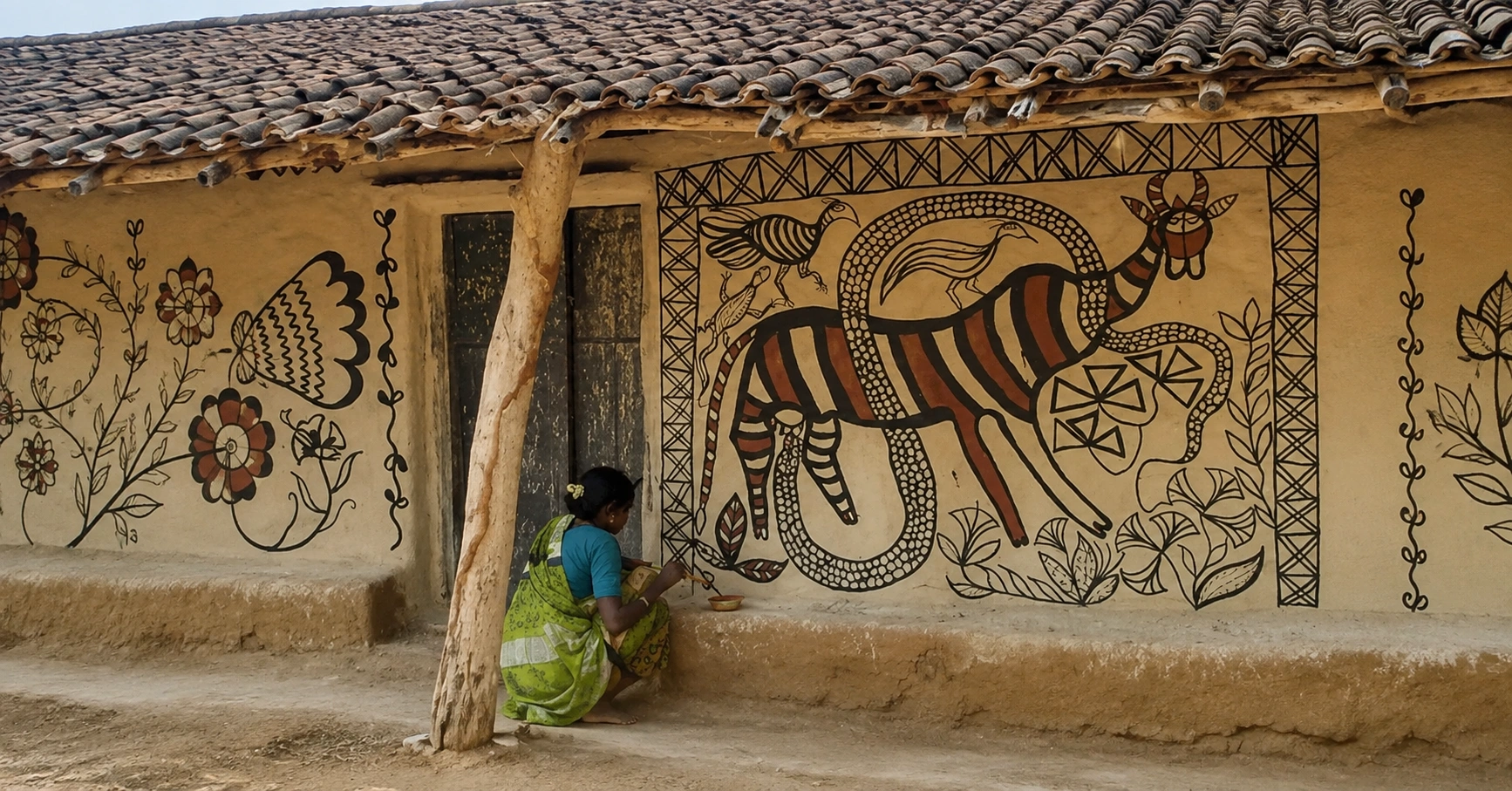 Sohrai and Khovar: The Story Behind Jharkhand's Living Wall Art