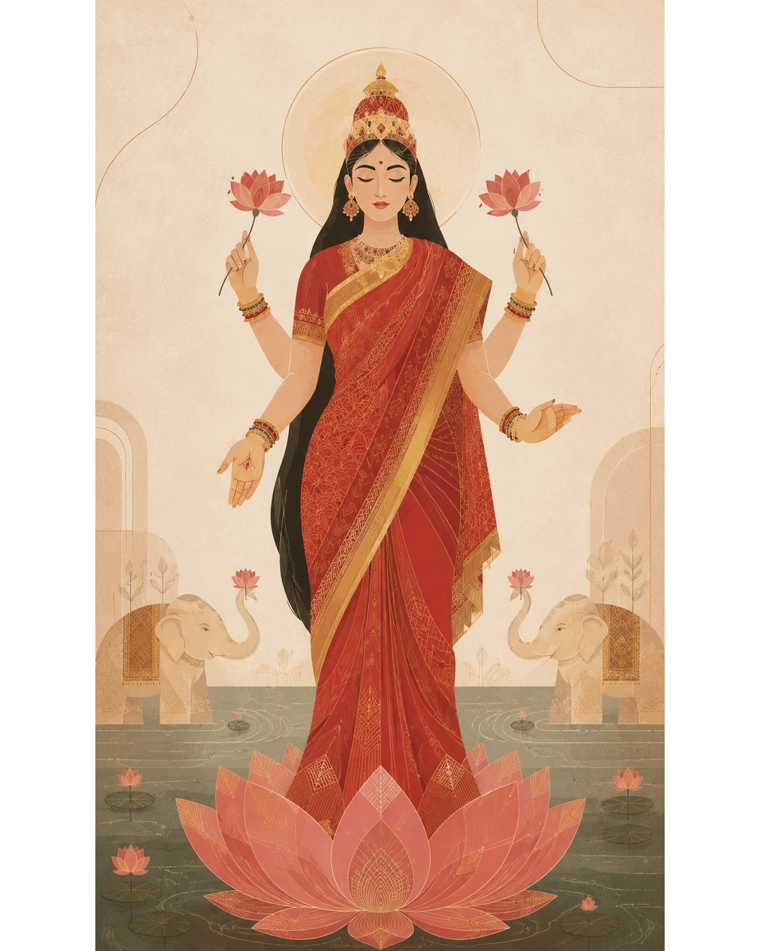 Padma Lakshmi – Lotus of Abundance