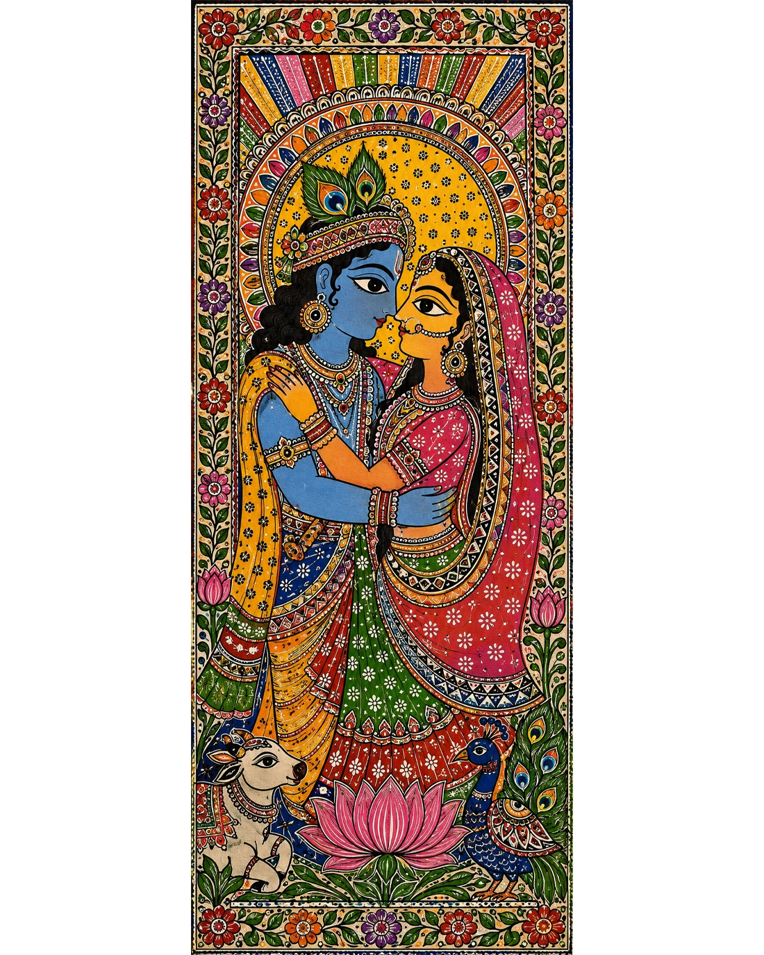 Eternal Union – Radha Krishna in Bloom