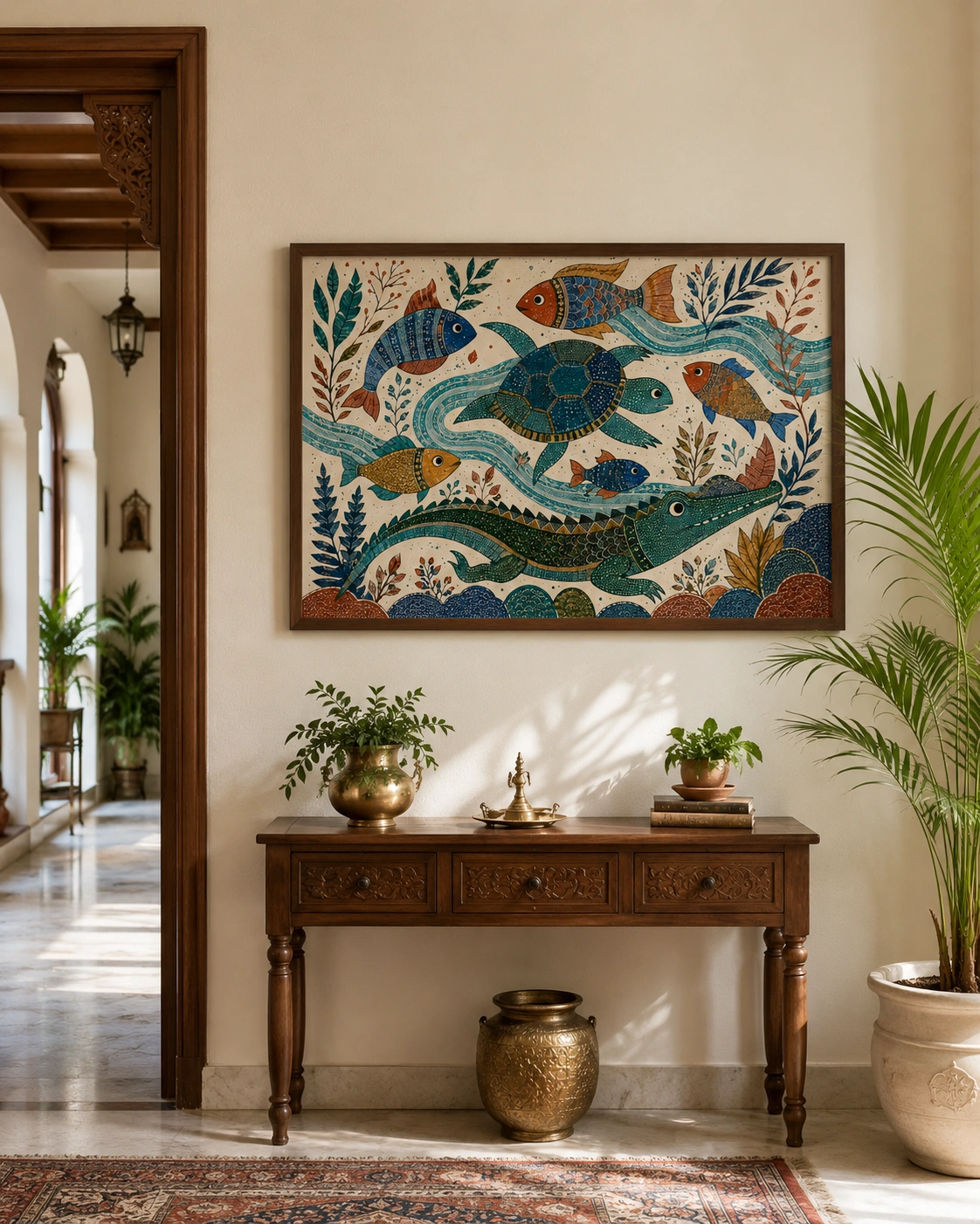 River of Life – Aquatic Folk Art