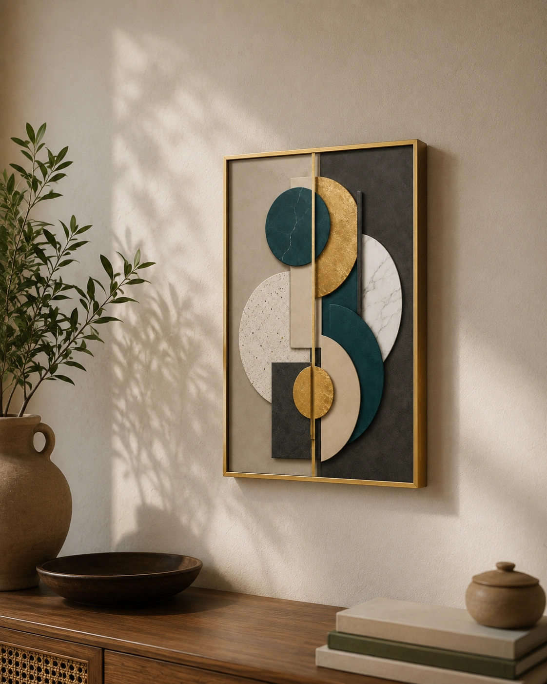 Golden Axis – Geometric Harmony