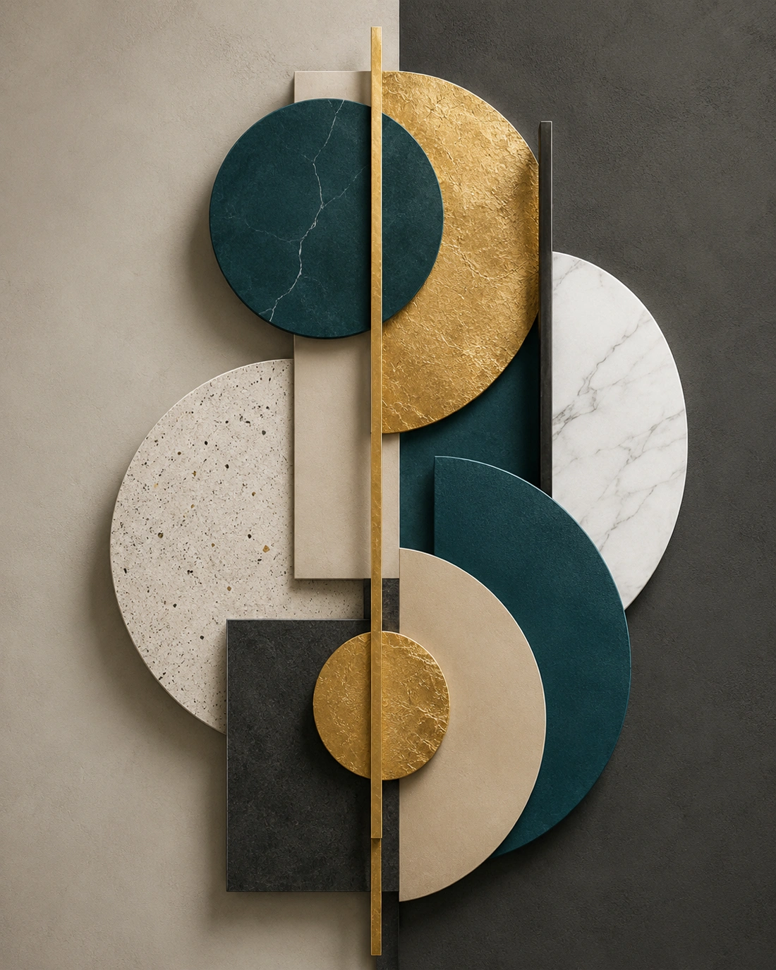 Golden Axis – Geometric Harmony