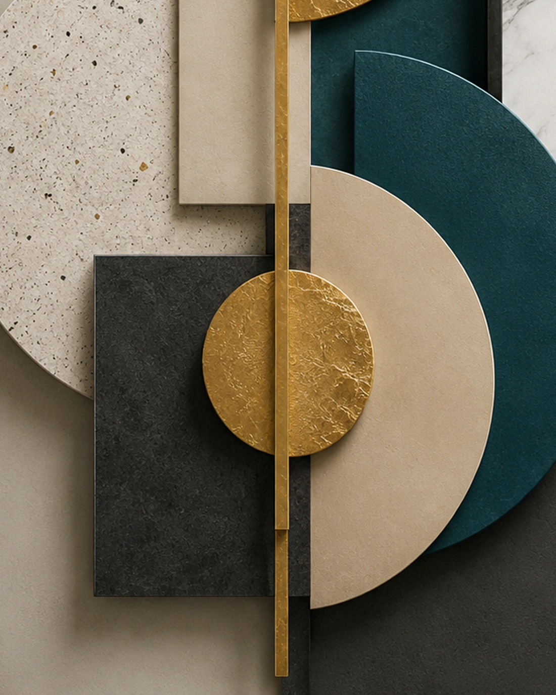 Golden Axis – Geometric Harmony