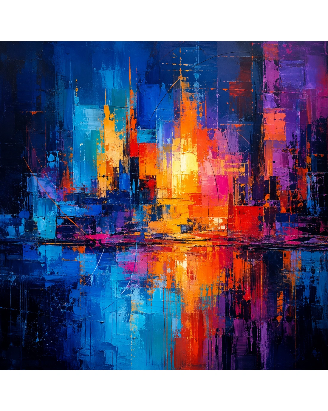 Electric City Reflections