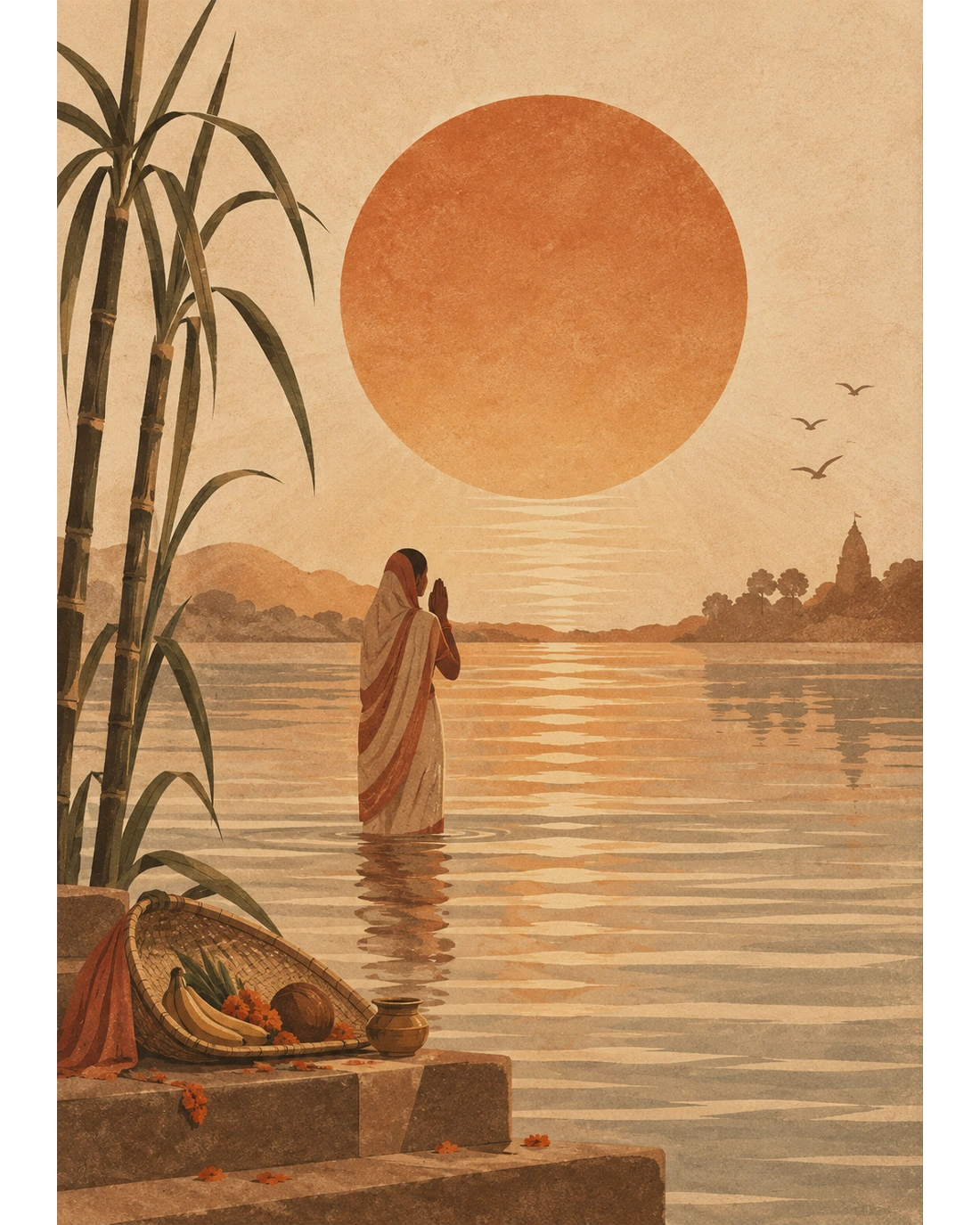 Sunlit River Prayer