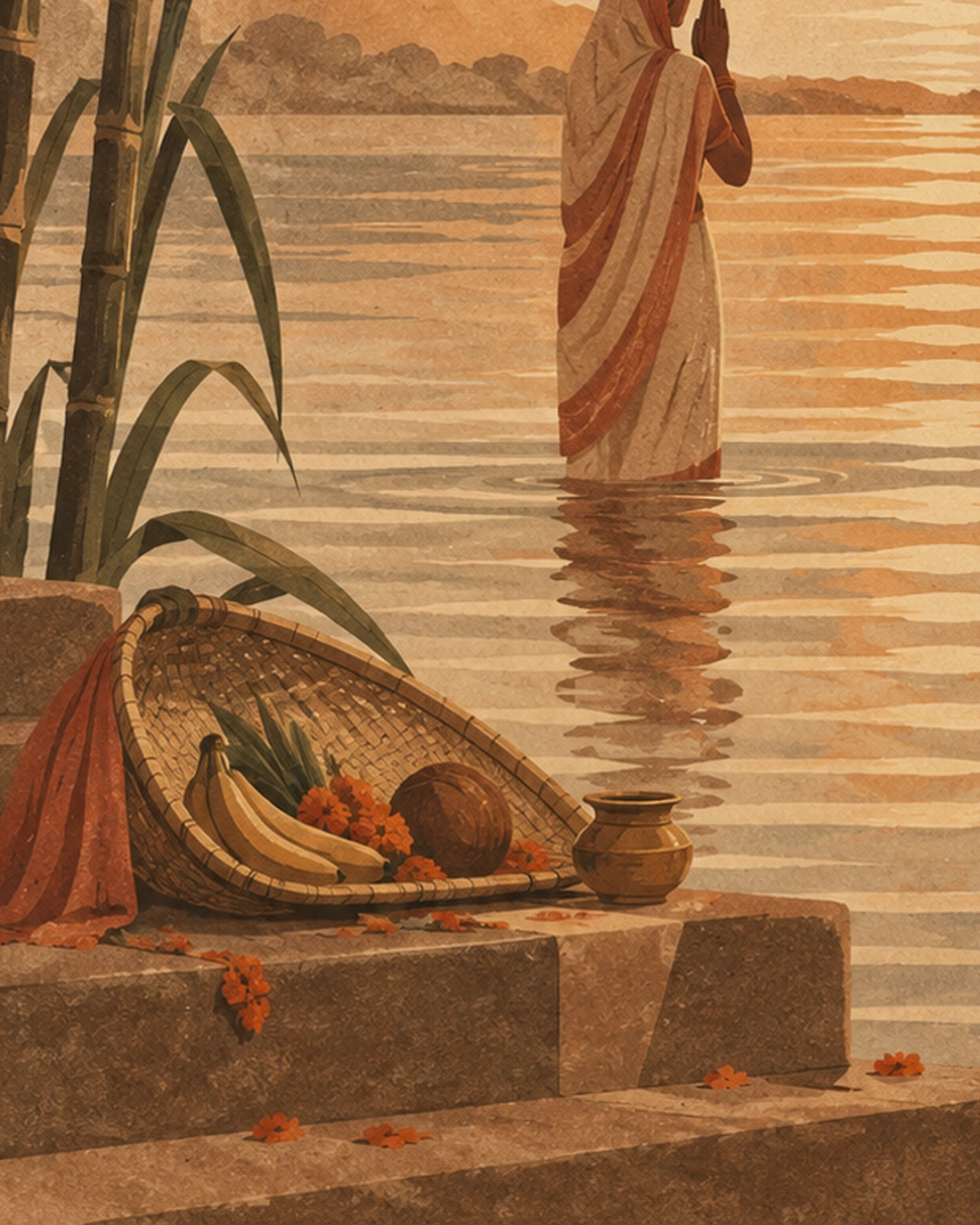 Sunlit River Prayer