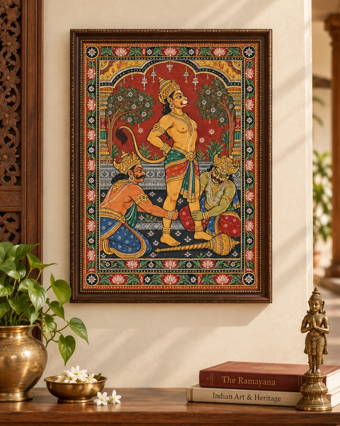 Angad in Ravana's Court