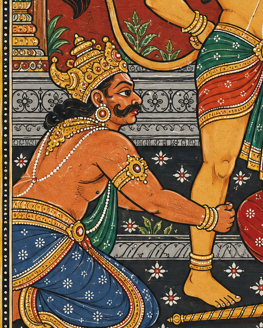 Angad in Ravana's Court