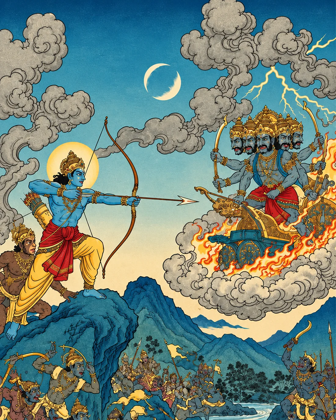 Rama vs Ravana – The Final Battle of Lanka