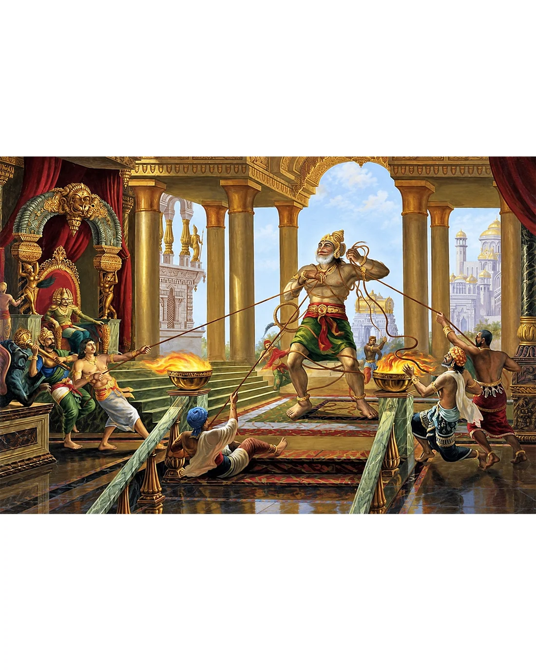 Hanuman in Ravana’s Court - The Unbound Power of Devotion