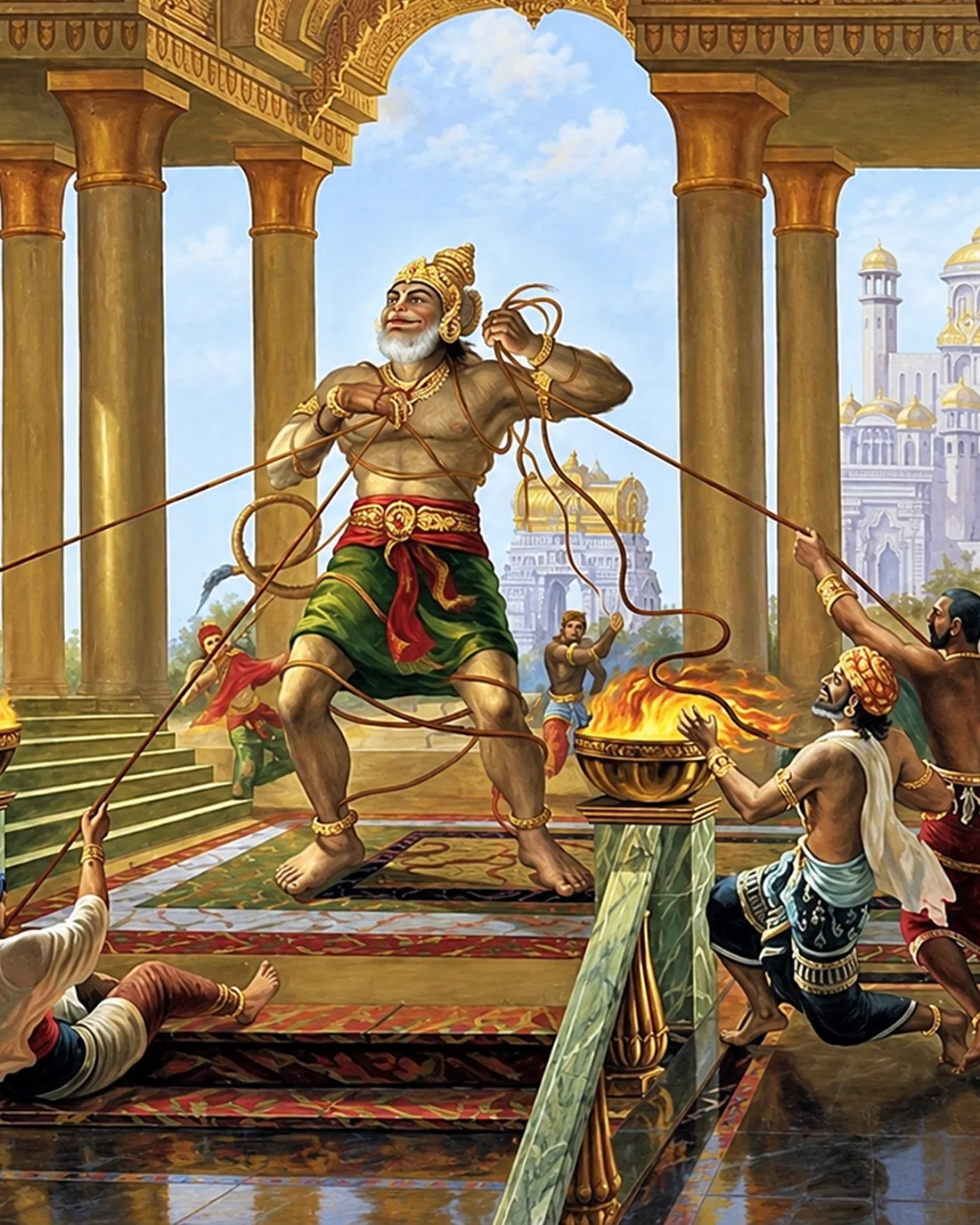 Hanuman in Ravana’s Court - The Unbound Power of Devotion