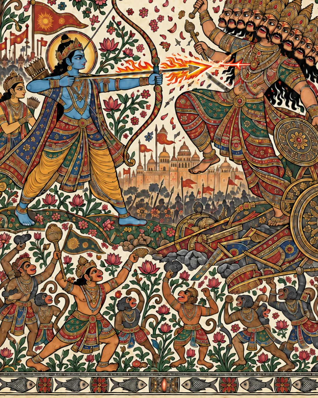 The Triumph of Lord Rama: The Final Battle with Ravana