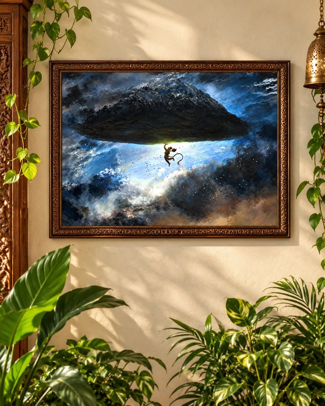 A Mission of Hope - Hanuman Carrying Sanjeevani Mountain